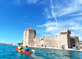 Kayaking-castle-trogir