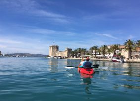 Seekajakfahren um Trogir für kleine Gruppen