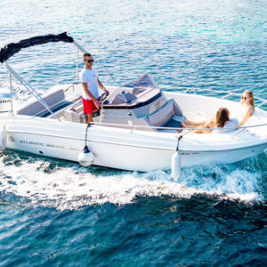 Rent only with a skipper Atlantic Marine 670, for spending pleasant time carrying up to 8 passengers
