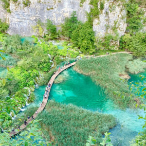 Trogir excursions Plitvice-path